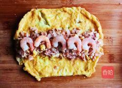 虾滑香菇鸡蛋卷的做法图解10