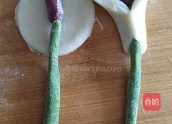 马蹄莲花束的做法图解5