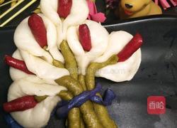 马蹄莲花束的做法图解8