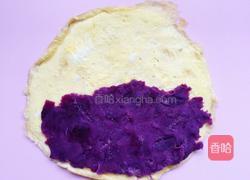 减肥期间这样吃紫薯鸡蛋香蕉卷的做法图解5