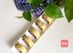 减肥期间这样吃紫薯鸡蛋香蕉卷的做法图解8
