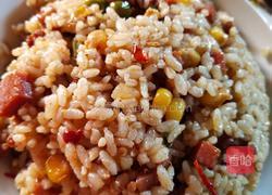 腊肠焖饭的做法图解5