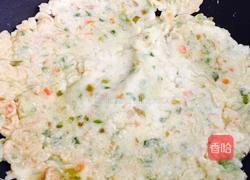 尖椒鸡蛋饼的做法图解5