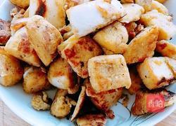 鸡蛋炒馒头块的做法图解5