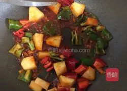 Illustration of how to make sweet and sour pineapple sweet and sour pork 8