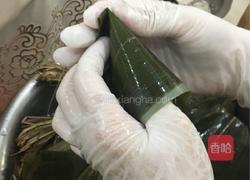 咸蛋五香猪肉粽的做法图解14