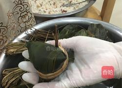 咸蛋五香猪肉粽的做法图解22