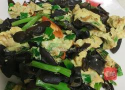 木耳小葱炒蛋的做法图解8