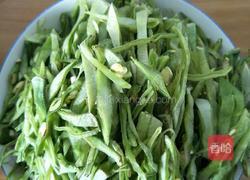 肉炒扁豆丝的做法图解2