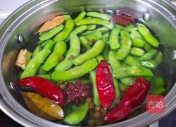 五香盐水煮毛豆的做法图解6