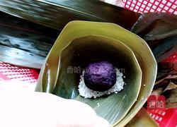 西米紫薯粽的做法图解4