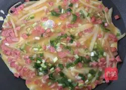 Potato Shredded Egg Pancake (Quick Breakfast) Recipe Illustration 4