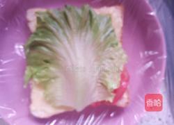 鸡蛋芝士三明治的做法图解5