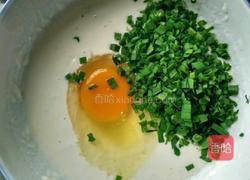 韭菜鸡蛋饼的做法图解3
