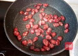 荷兰豆炒腊肠的做法图解3