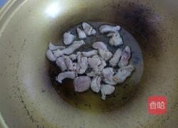 家常肉炒豆角的做法图解4