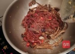 牛肉茶树菇的做法图解6