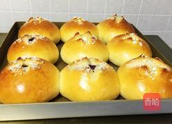 奶香蓝莓餐包的做法图解23