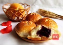 奶香蓝莓餐包的做法图解26