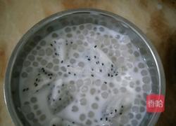 椰汁火龙果西米露的做法图解4