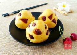 红枣奶香窝窝头的做法图解14