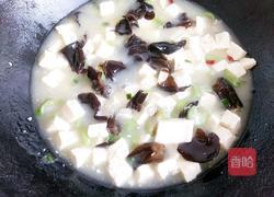 丝瓜豆付木耳汤的做法图解8