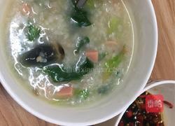 皮蛋瘦肉粥。的做法图解5