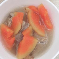 木瓜扇骨汤的做法[图]
