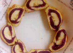 宝宝紫薯香蕉卷