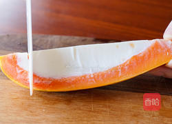 花胶木瓜牛奶冻，颜值超高！的做法图解8