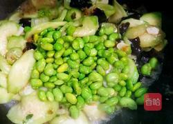 毛豆木耳烧丝瓜的做法图解9