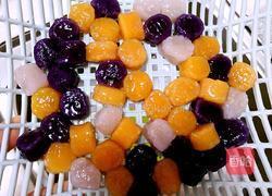 椰汁红豆薏米芋圆芒果露的做法图解2