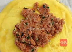 鸡蛋肉馅卷的教学的做法图解14