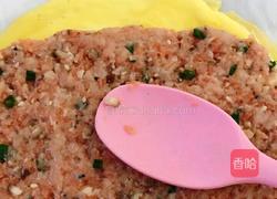 鸡蛋肉馅卷的教学的做法图解15