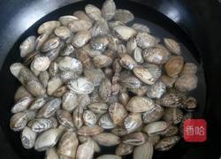 酱爆花蛤的做法图解3