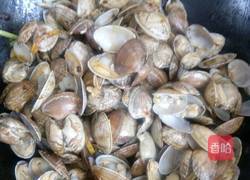 酱爆花蛤的做法图解6