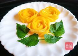 芒果玫瑰花的做法图解10