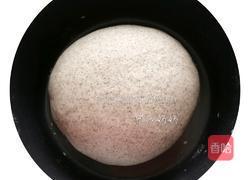 荞面黑芝麻馒头的做法图解1