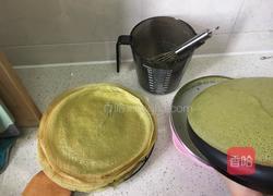 抹茶千层的做法图解6