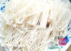 Illustration of how to stir-fry enoki mushrooms with tomatoes (must be served with rice) 2