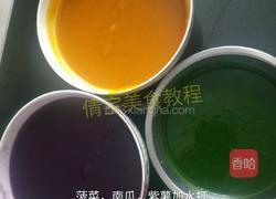 绣球馒头的做法图解2