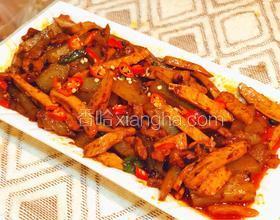 川味涼粉炒豆干