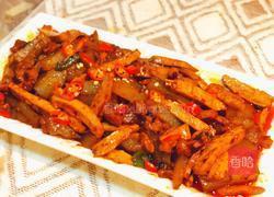 川味凉粉炒豆干的做法图解6