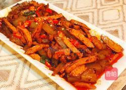 川味凉粉炒豆干的做法图解8