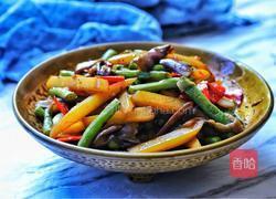 干煸素三样的做法图解11