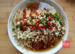 蒜蓉金针菇的做法图解16