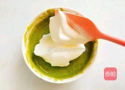 天然色素菠菜蛋糕卷的做法图解5