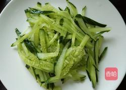 凉拌海蜇头的做法图解3