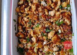 香煎豆腐碎的做法图解10