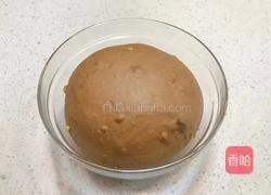 黑巧核桃贝果的做法图解4